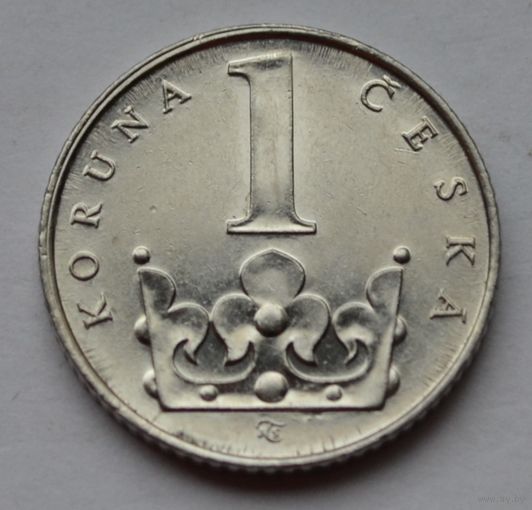 Чехия, 1 крона 1993 г.