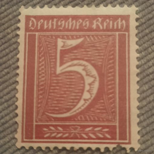 Германия. Веймарская республика. Рейх 1921. Стандарт
