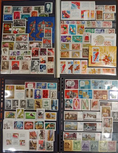 Марки СССР, полный чистый годовой набор за 1968 год, стандарт - метал., высокий каталог. Смотрите фото