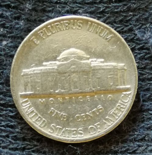 США 5 центов 1984 год, "Jefferson Nickel"(2006-2025), "Р" , KM# A192