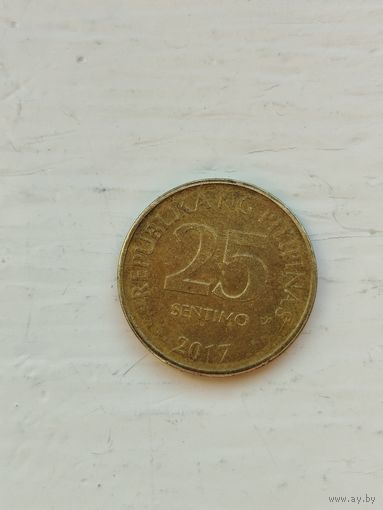 25 сентимо Филиппины.