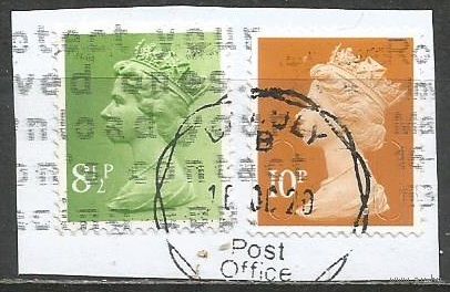 Британия. Королева Елизавета II. 1976г. 2 марки.