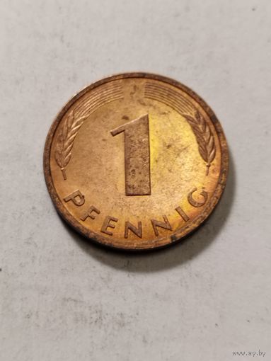 Германия 1 пфенинг 1983 J