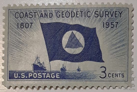 1957 150-летие службы береговой и геодезической съемки  США