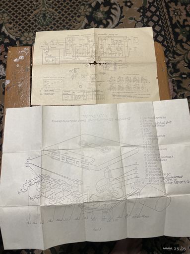 Схемы магнитофонов СССР