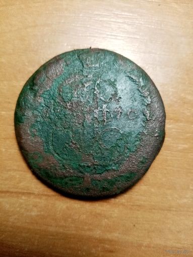 Монета 5 копеек 1770 года