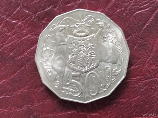 50 центов Австралия 1969 г.