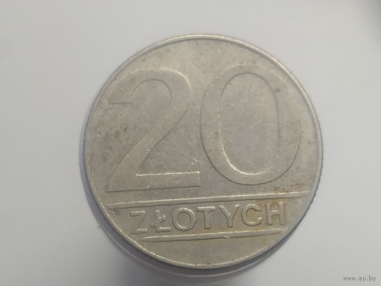 20 злотых Польша 1989 год  лот 42