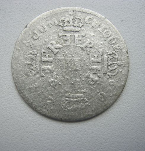 6 грошей 1709 год Пруссия