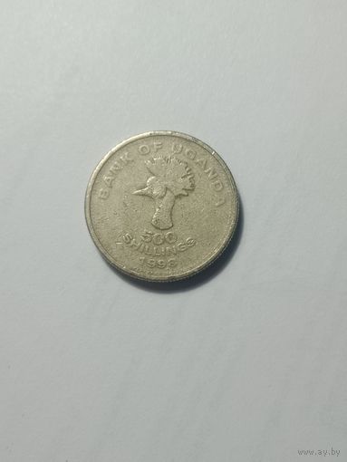 Уганда 500 шиллингов 1998  года .
