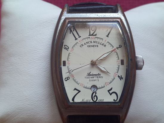 Часы Franck muller. На ходу. Календарь рабочий. Копия.