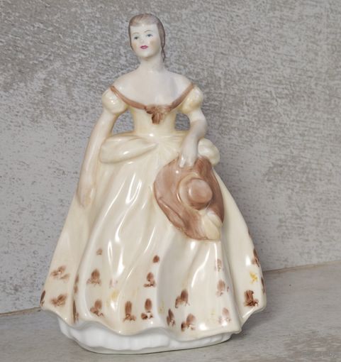 Coalport Англия статуэтка барышня