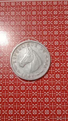 Мали 10 франков 1961
