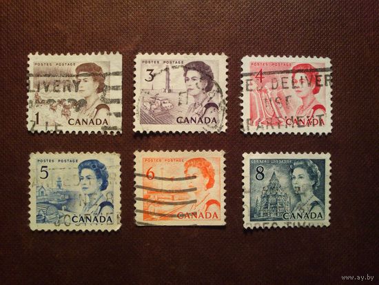 Канада 1967-73 гг.Королева Елизавета II./30а/