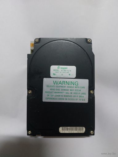 Ретро жесткий диск seagate st351a/x