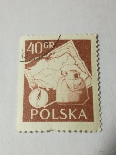 Польша 1956. Спорт. Горы.