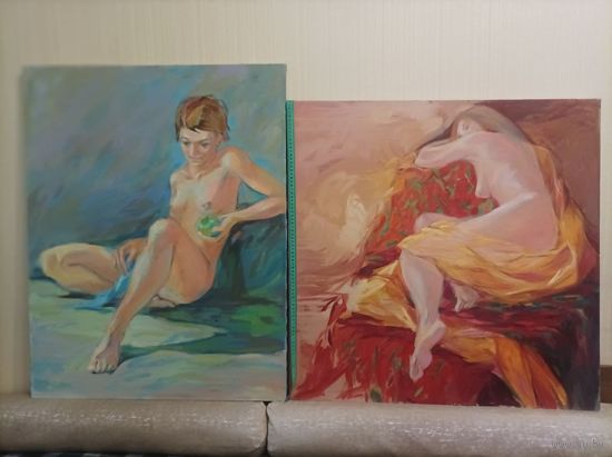 Картины маслом LONG 89.6*69.8 & SHORT 79.6*79.6