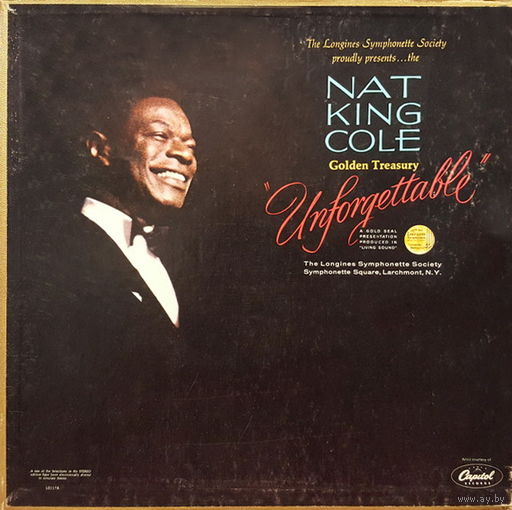 Nat King Cole – Nat King Cole Golden Treasury "Unforgettable", 6 LP BOX SET, 1966