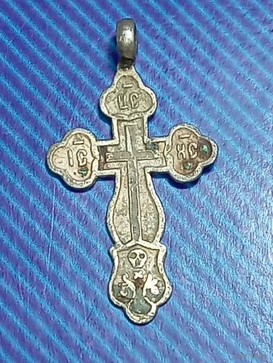 Крестик серебро до 1917 года .  АБГ 84
