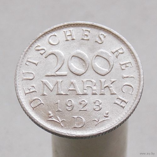 Германия 200 марок 1923 D