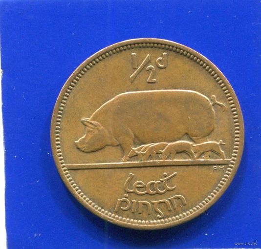Ирландия 1/2 пенни 1964