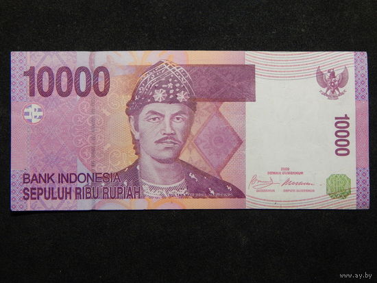 Индонезия 10 000 рупий 2009г.