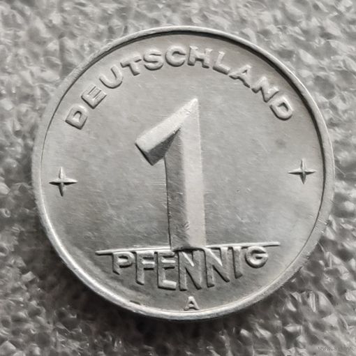 Германия - ГДР 1 пфенниг  1950 г.