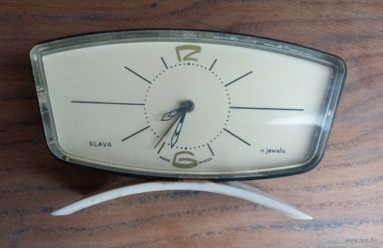 Часы, будильник "Слава", СССР, 50 - 60г.