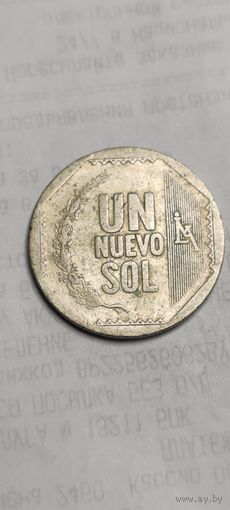Перу 1 новый соль 2009
