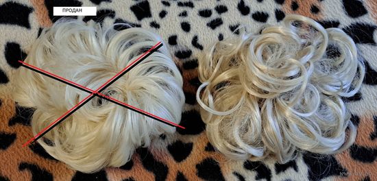 Шиньон-пончик на хвост, новый