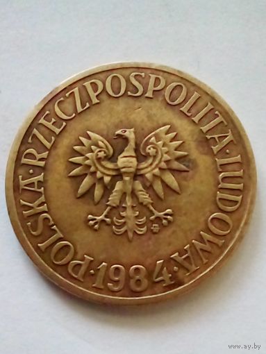 Польша 5 злотых 1984 г (1)
