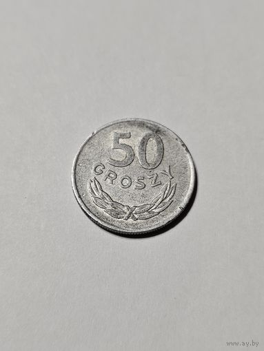 Монета ,,50 грошей'' Польша 1974 г.