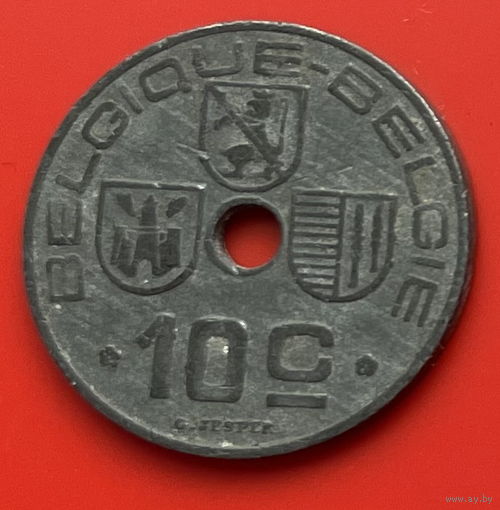 31-09 Бельгия 10 сантимов 1942 г.