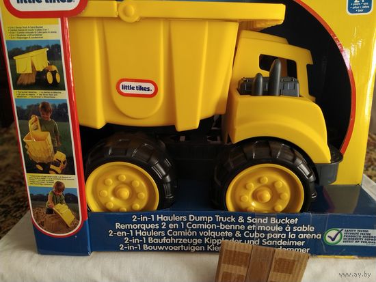 ИГРУШЕЧНЫЕ машинки САМОСВАЛ+Шхуна Little Tikes(Литл Тайкс),для детей +1-2 одним лотом