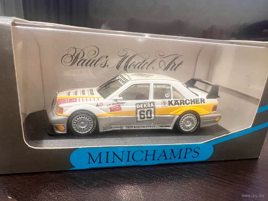1/43 Minichamps Mercedes 190E Evo 1