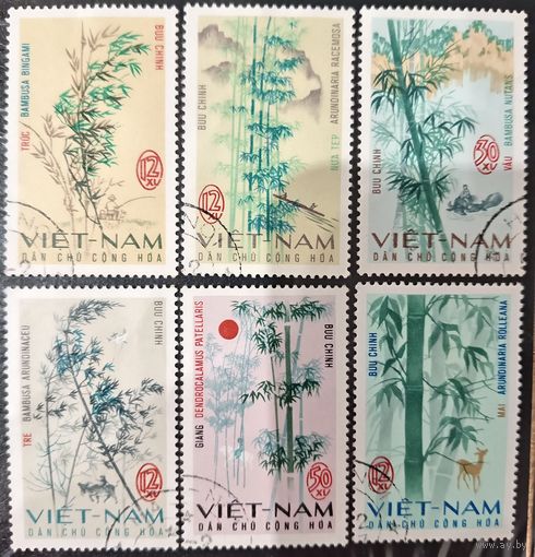 Вьетнам. Флора. Бамбук. Полная серия