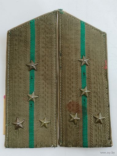 Погоны повседневные капитана ПВ СССР. шинель, 16 см