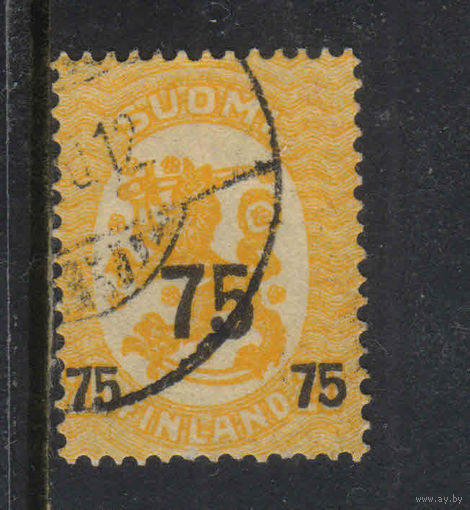 Финляндия 1919 Герб Стандарт Надп #106