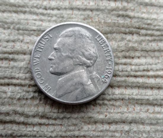 Werty71 США 5 центов 1964