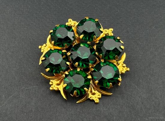 Винтажная брошь Чехословакия времена СССР