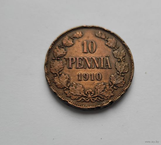 10 пенни 1910 года