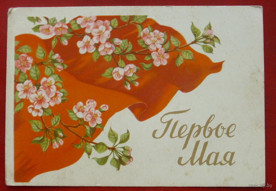 1 мая! Чистая. 1959 года. Сазонова. 1354.