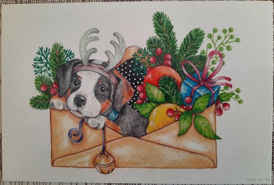 Приносящий удачу. Худ.А.Поддубная. Россия. 2017 г.