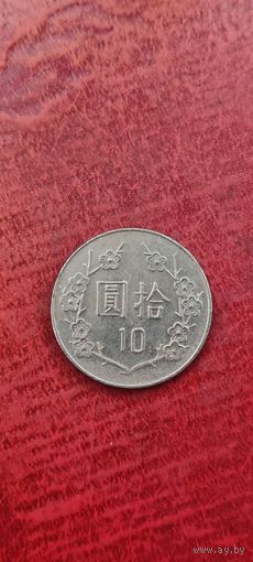 Тайвань 10 долларов