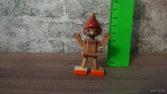 Игрушка СССР "Самоделкин". Колкий пластик.