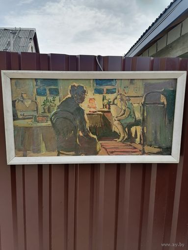 Гавриков В. И. Картина к фильму "Встреча" 1978г.Беларусьфильм.