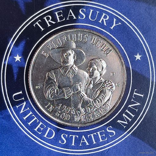 США 25 центов, 2026г. (D). 250 лет независимости США. Мейфлауэр