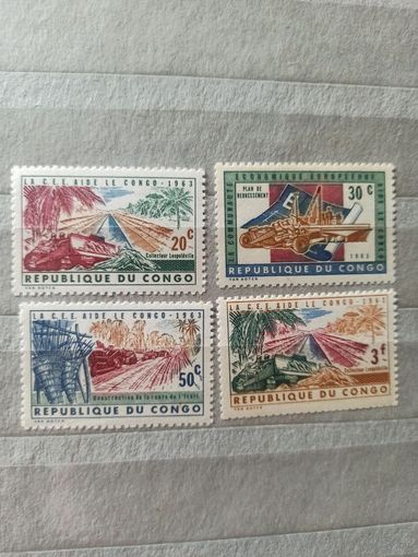 Конго (Киншаса ). 1963. Народное хозяйство
