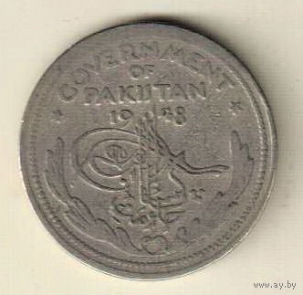 Пакистан 1/2 рупия 1948