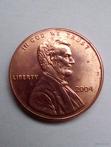США 1 цент 2004 г.(2)